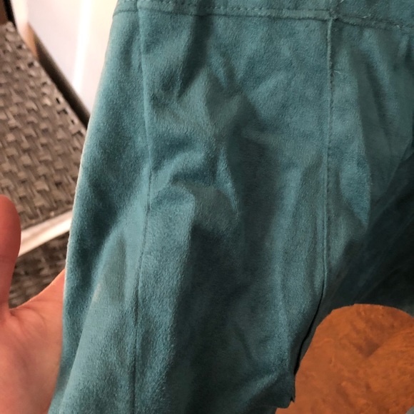 Suede Blue Jacket - Picture 3 of 4